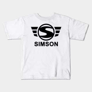 Simson logo (black) Kids T-Shirt
